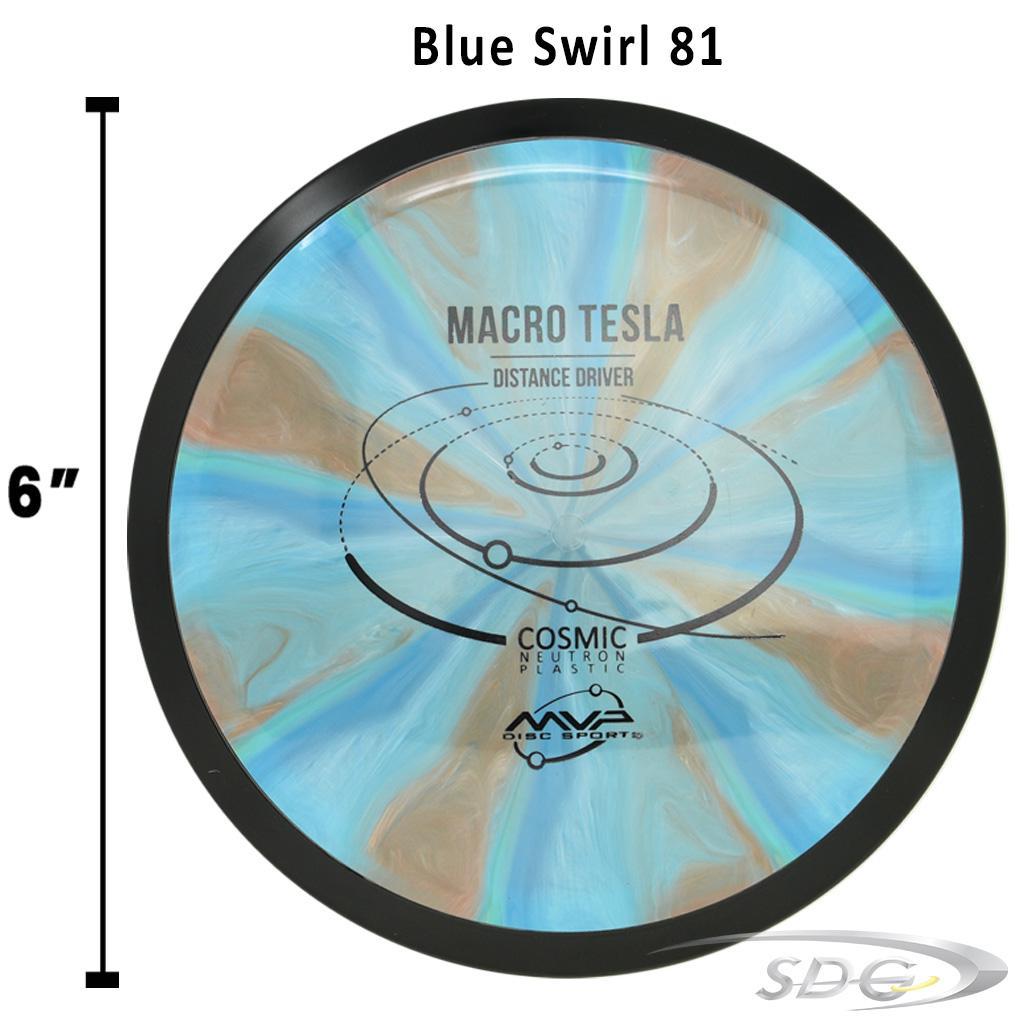 mvp-cosmic-neutron-tesla-macro-disc-golf-mini-marker Blue Swirl 81 