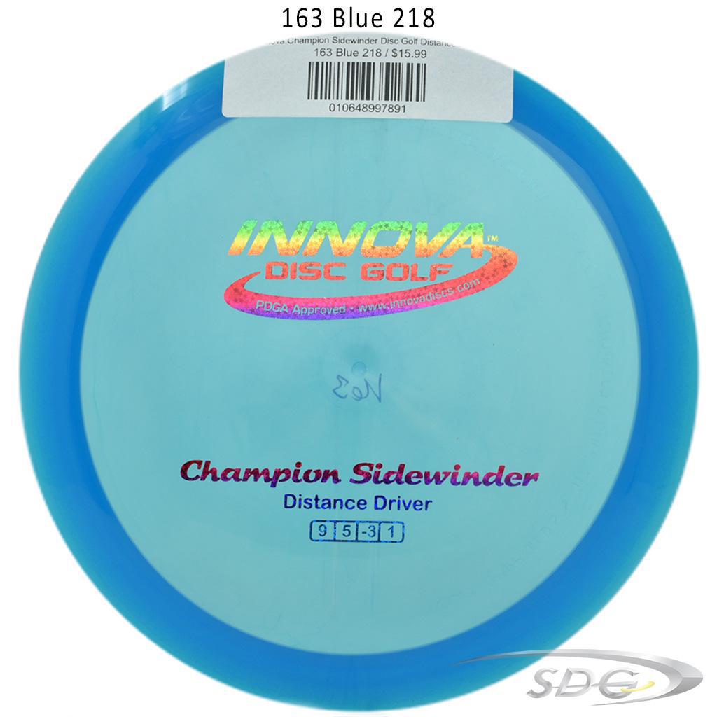 innova-champion-sidewinder-disc-golf-distance-driver 163 Blue 218 
