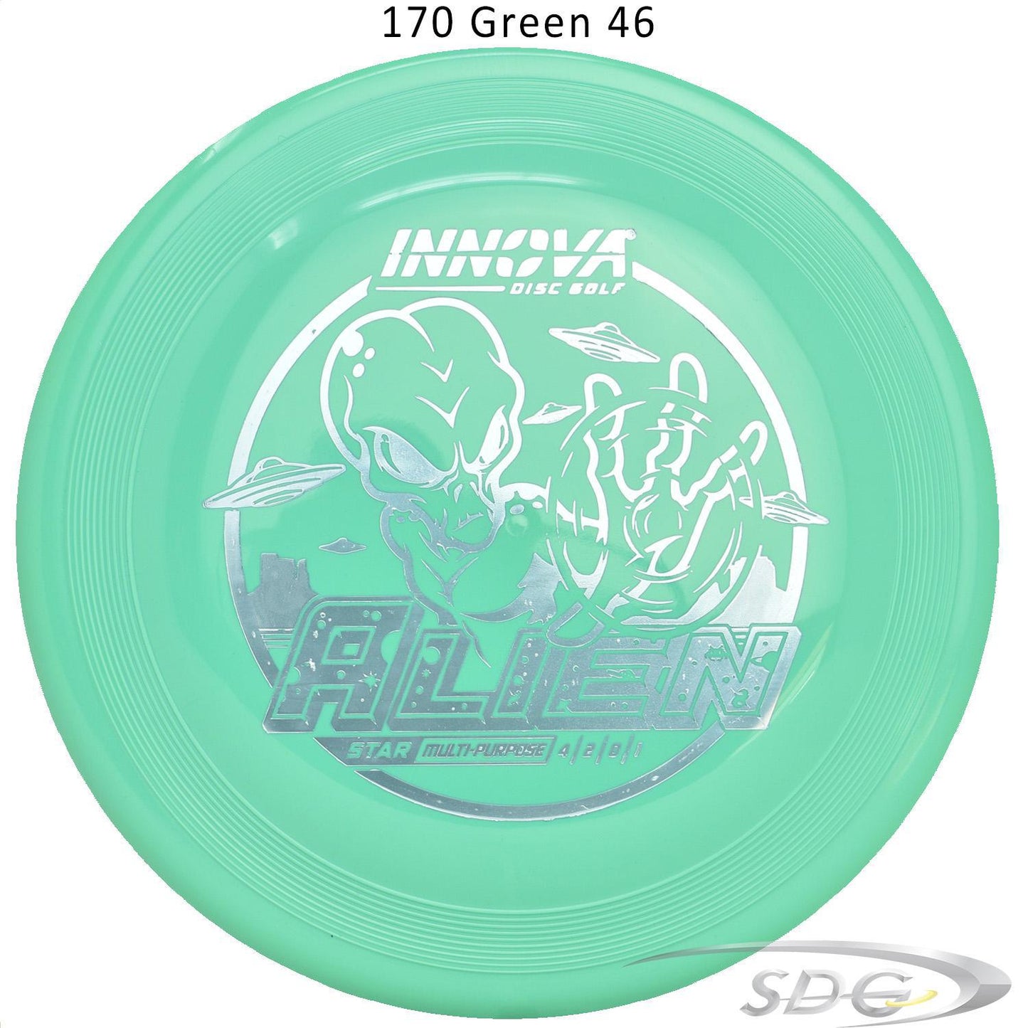 innova-star-alien-disc-golf-mid-range 170 Green 46 