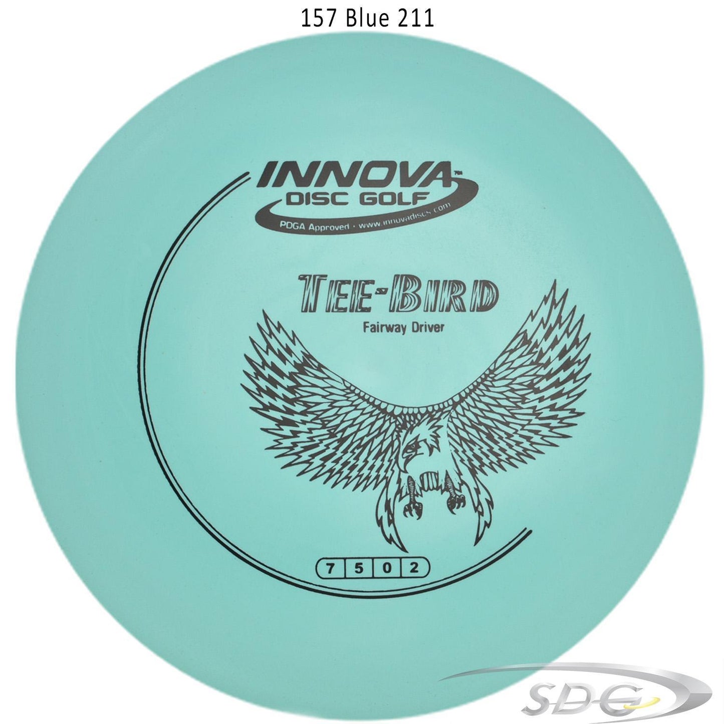 innova-dx-teebird-disc-golf-fairway-driver 157 Blue 211 