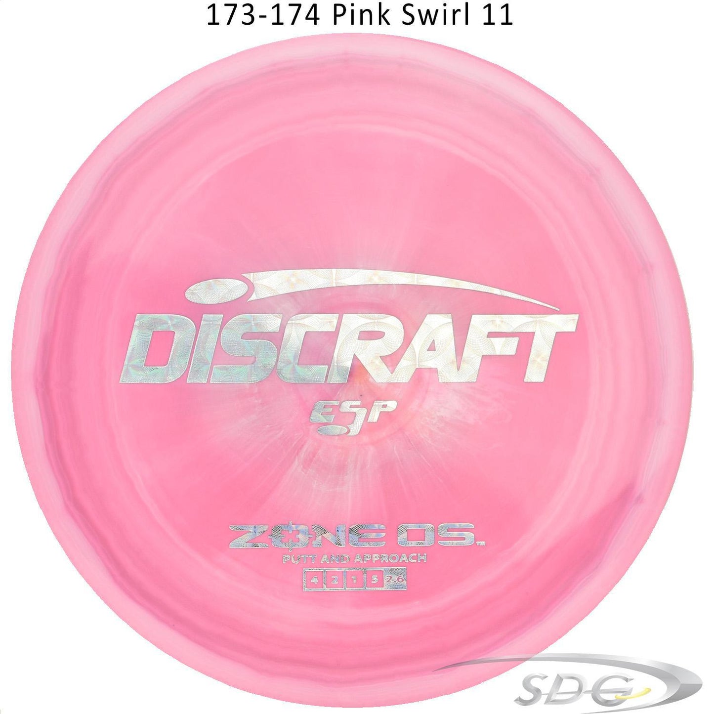 discraft-esp-zone-os-disc-golf-putter 173-174 Pink Swirl 11 