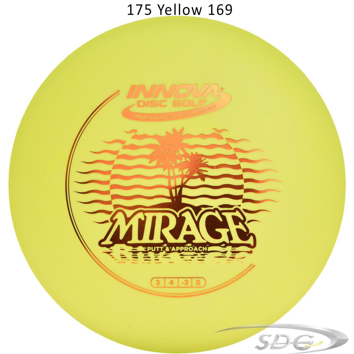 innova-dx-mirage-disc-golf-putter 175 Yellow 169 