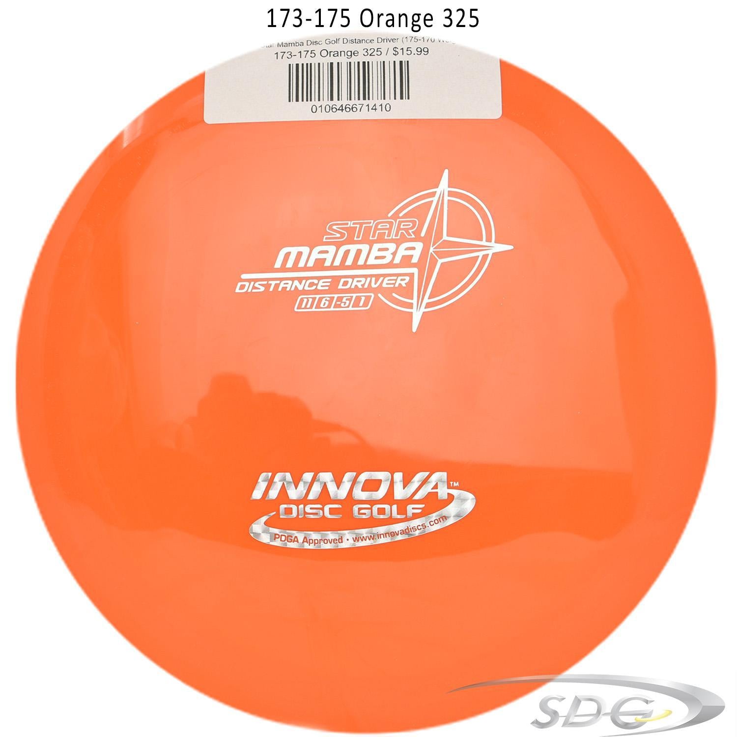 innova-star-mamba-disc-golf-distance-driver 173-175 Orange 325 