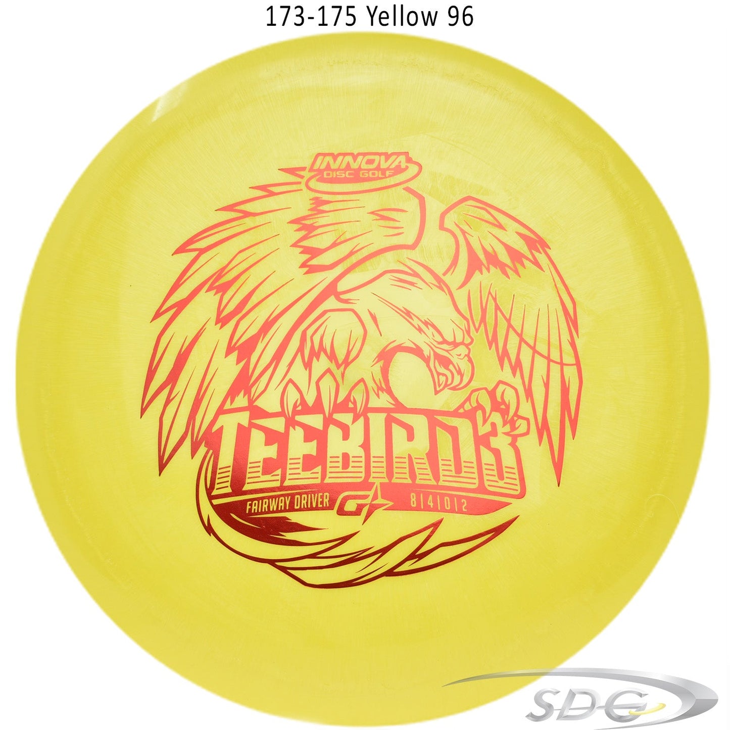 innova-gstar-teebird3-disc-golf-fairway-driver 173-175 Yellow 96 