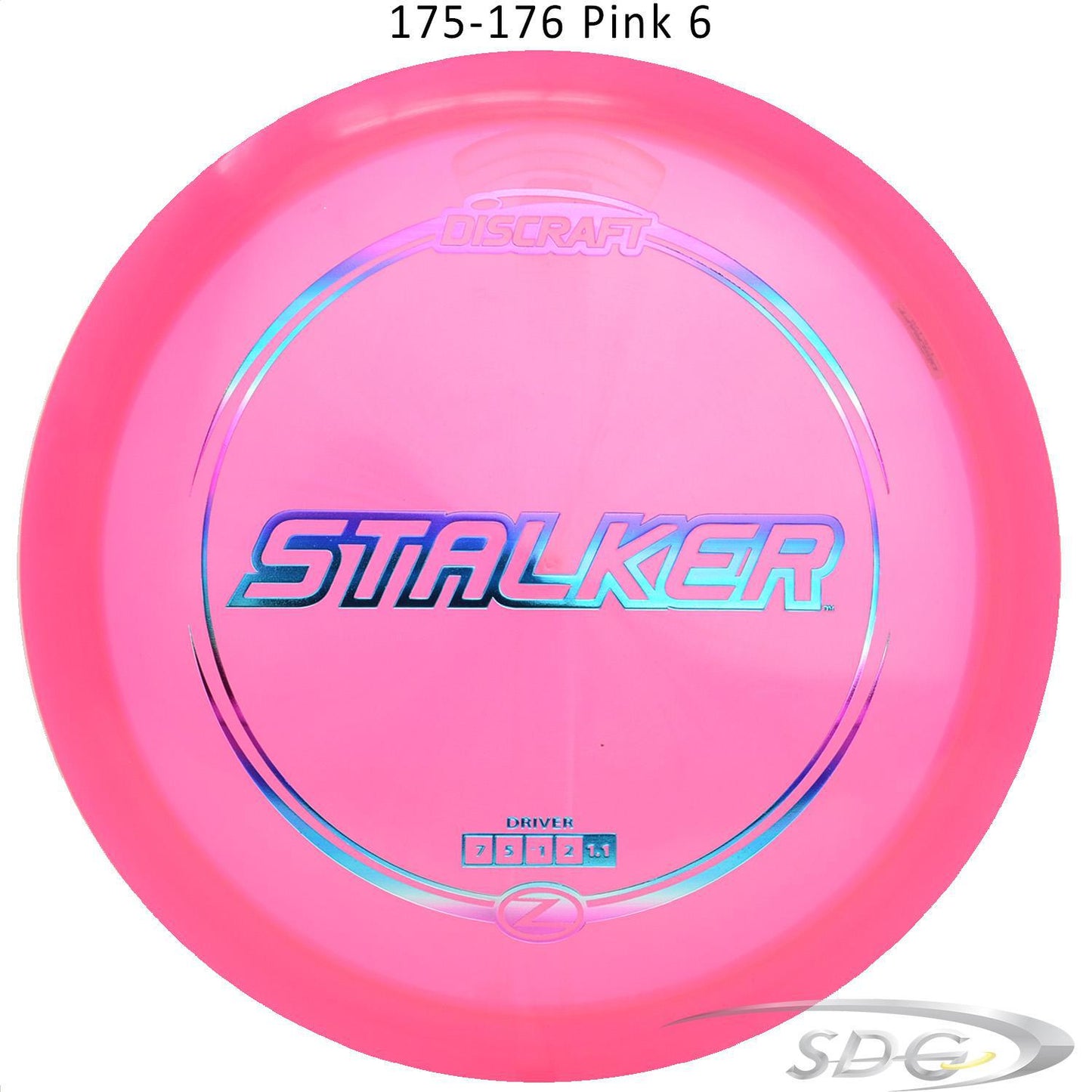 discraft-z-line-stalker-disc-golf-fairway-driver 175-176 Pink 6 