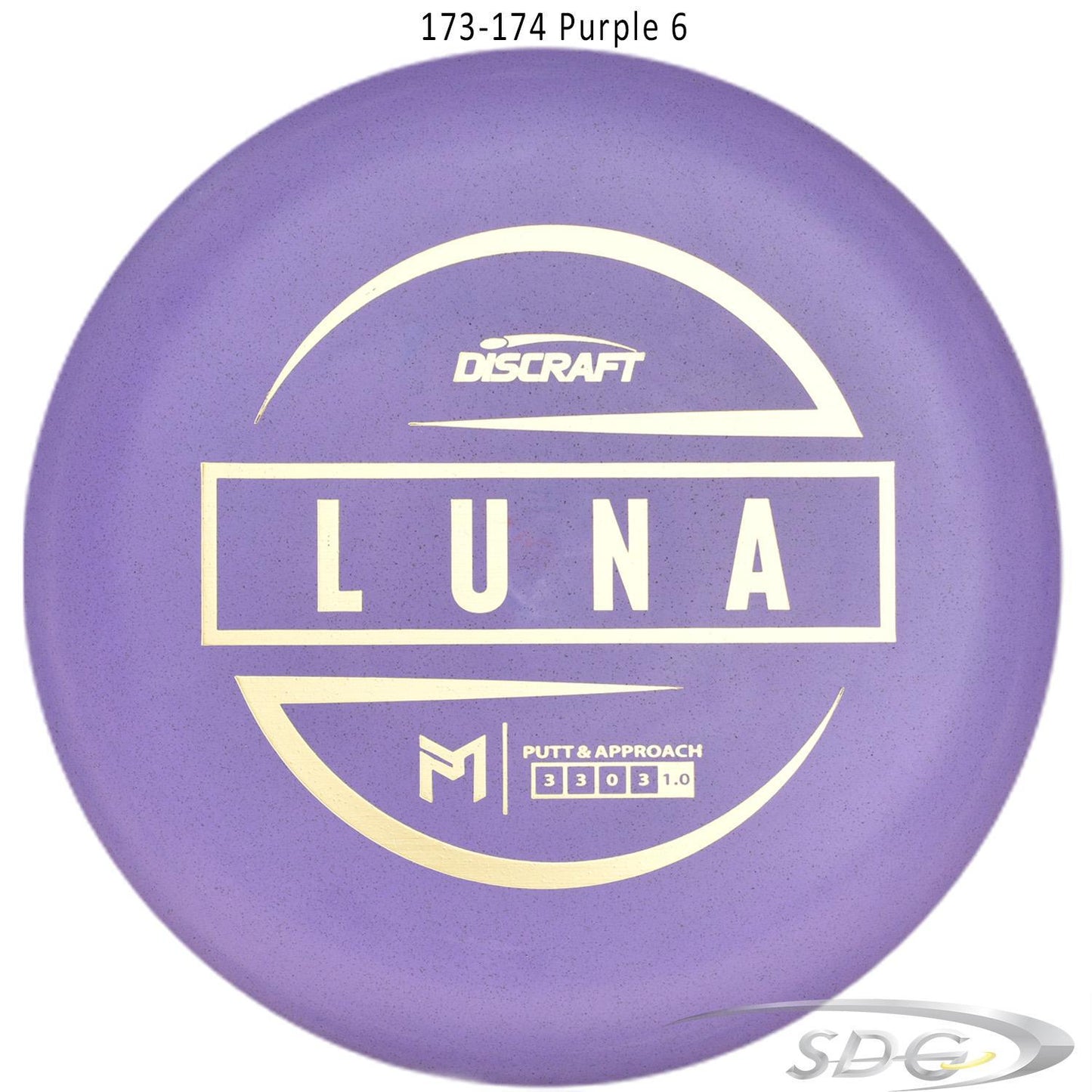 discraft-jawbreaker-rubber-blend-luna-paul-mcbeth-signature-disc-golf-putter 173-174 Purple 6 