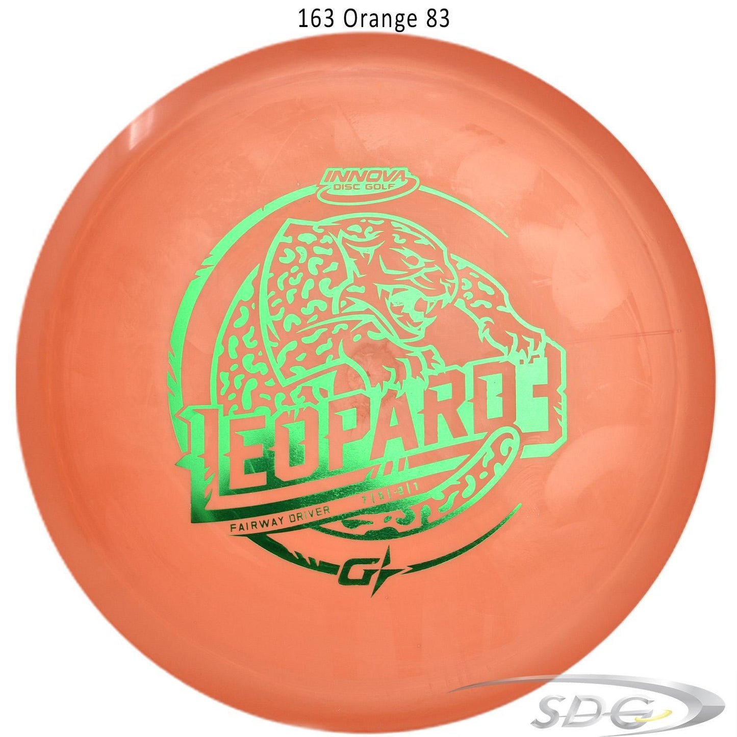 innova-gstar-leopard3-disc-golf-fairway-driver 163 Orange 83 
