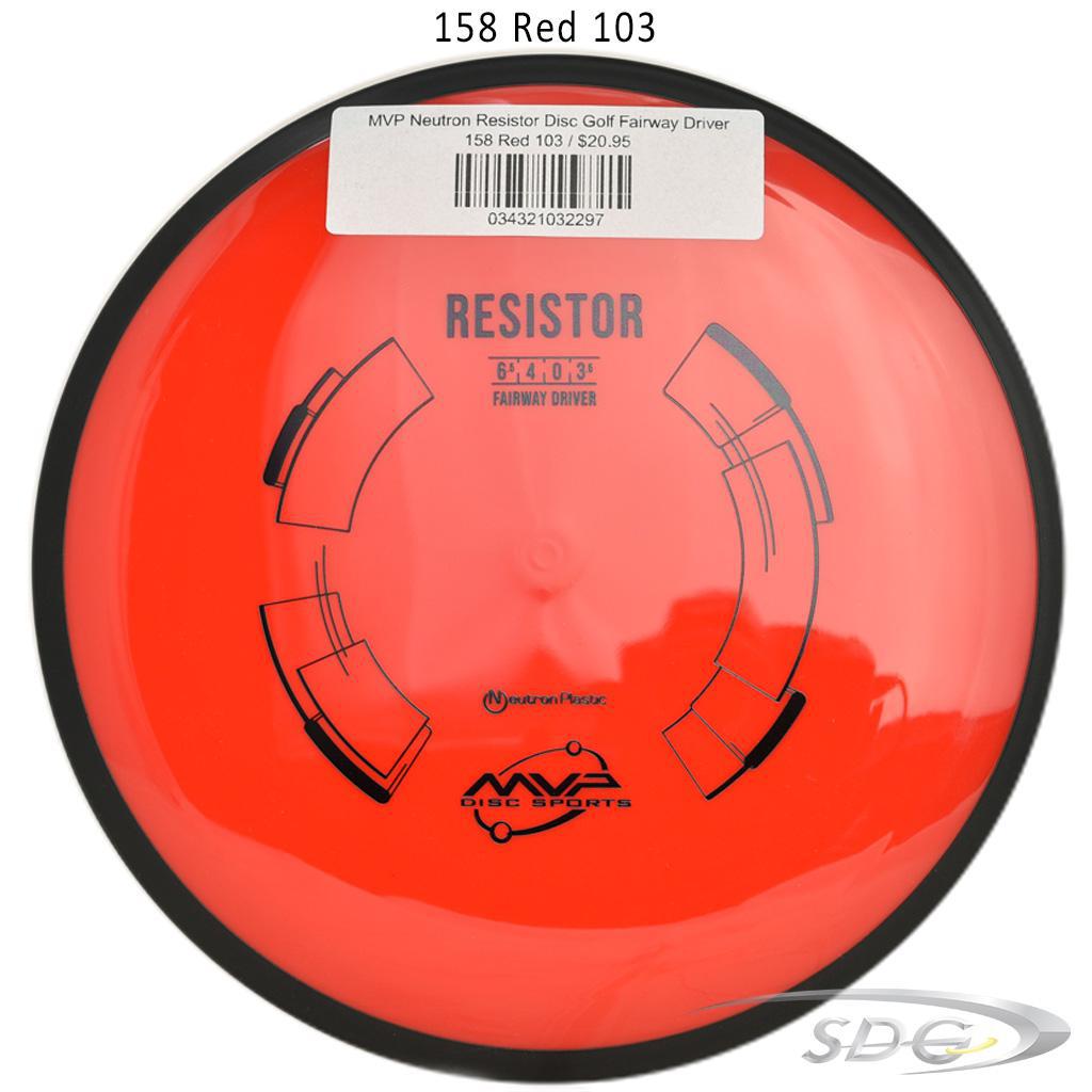 mvp-neutron-resistor-disc-golf-fairway-driver 158 Red 103 