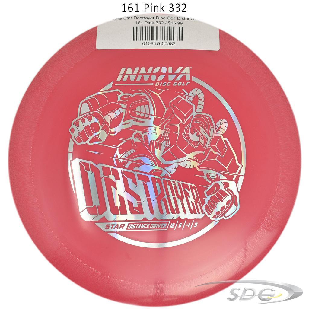 innova-star-destroyer-disc-golf-distance-driver 161 Pink 332 