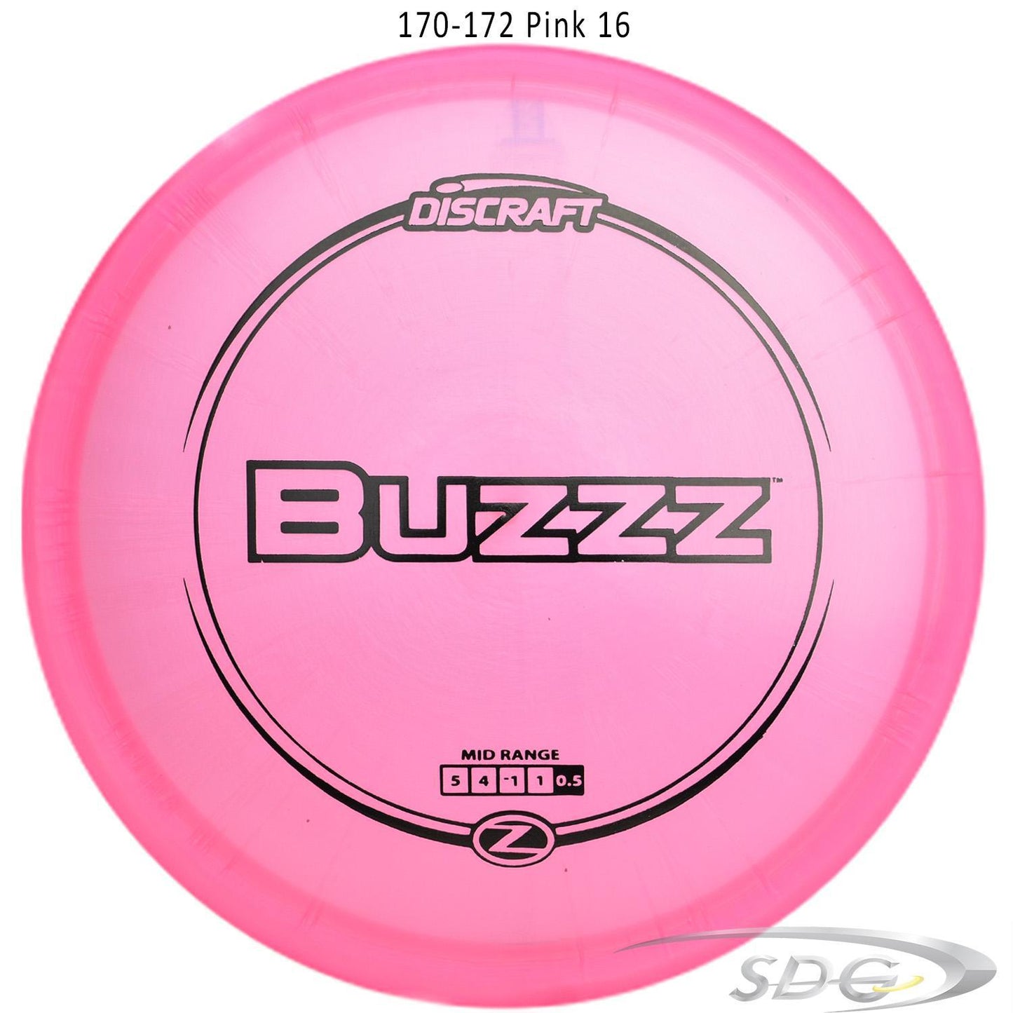 discraft-z-line-buzzz-disc-golf-mid-range 170-172 Pink 16