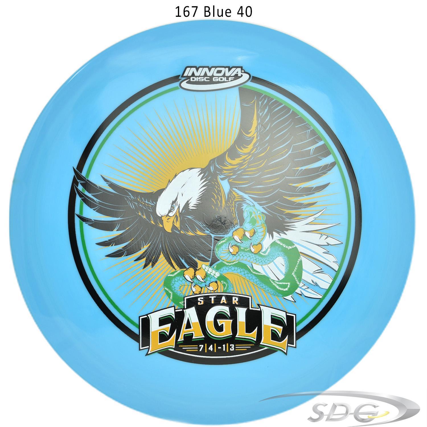innova-star-eagle-disc-golf-fairway-driver 167 Blue 40 
