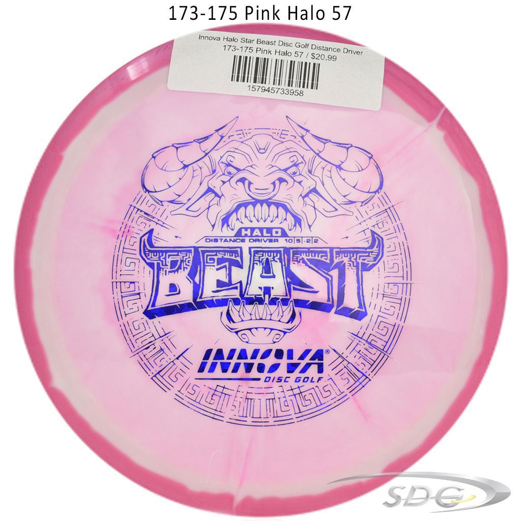innova-halo-star-beast-disc-golf-distance-driver 173-175 Pink Halo 57 
