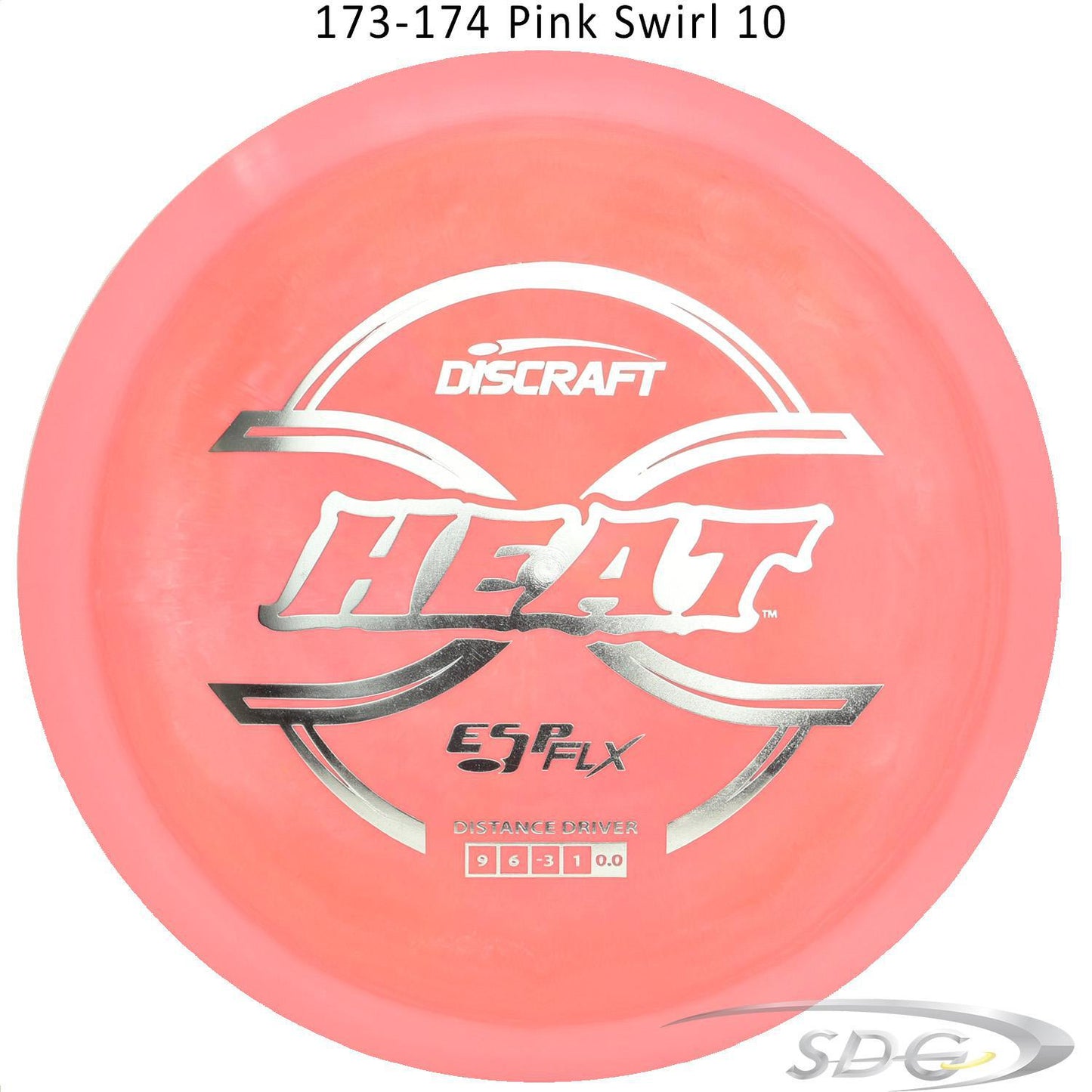 discraft-esp-flx-heat-dis-golf-distance-driver 173-174 Pink Swirl 10 