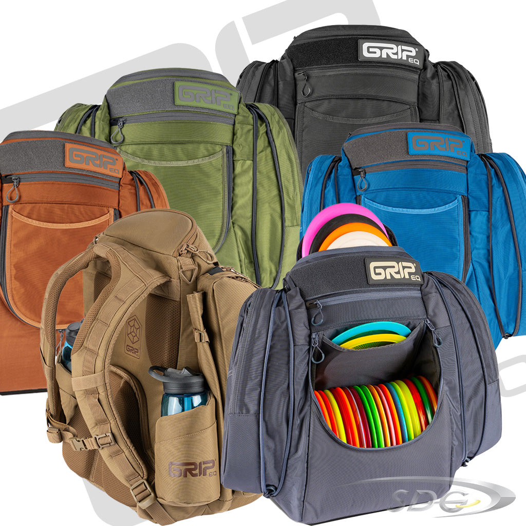 gripeq-ax6-2024-series-disc-golf-bag collection