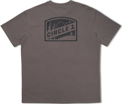 C1D Badge Tee - Slate