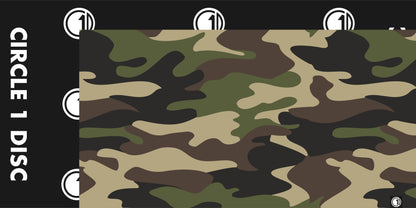 C1D Waffle Towel - Camo