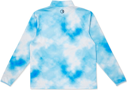 C1D Q-Zip Pullover - Blue Sky