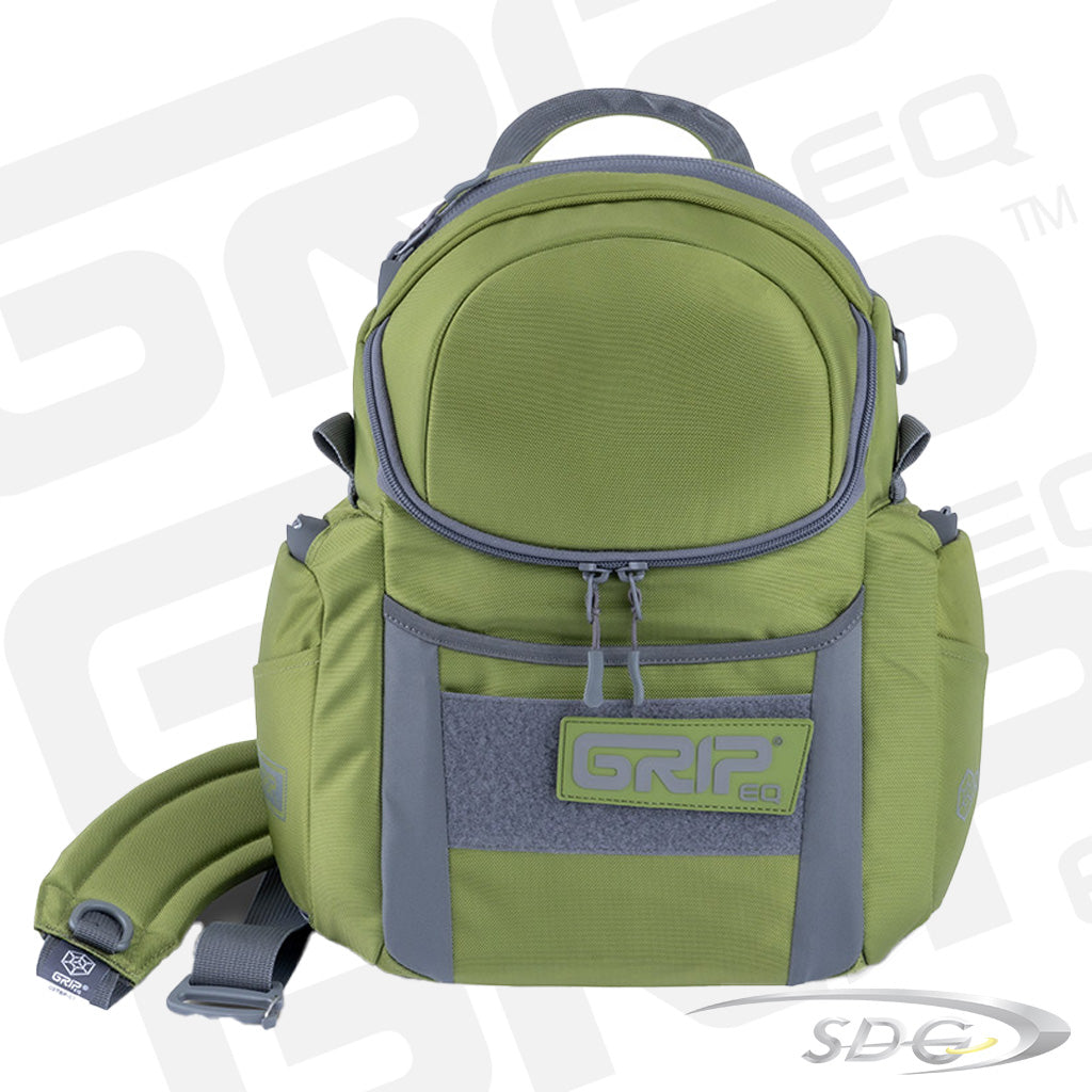 Grip EQ G2 Series Front of bag closed Moss Green Bag