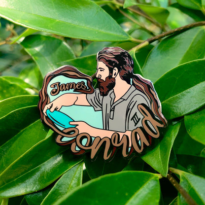 James Conrad Disc Golf Pin - Series 1