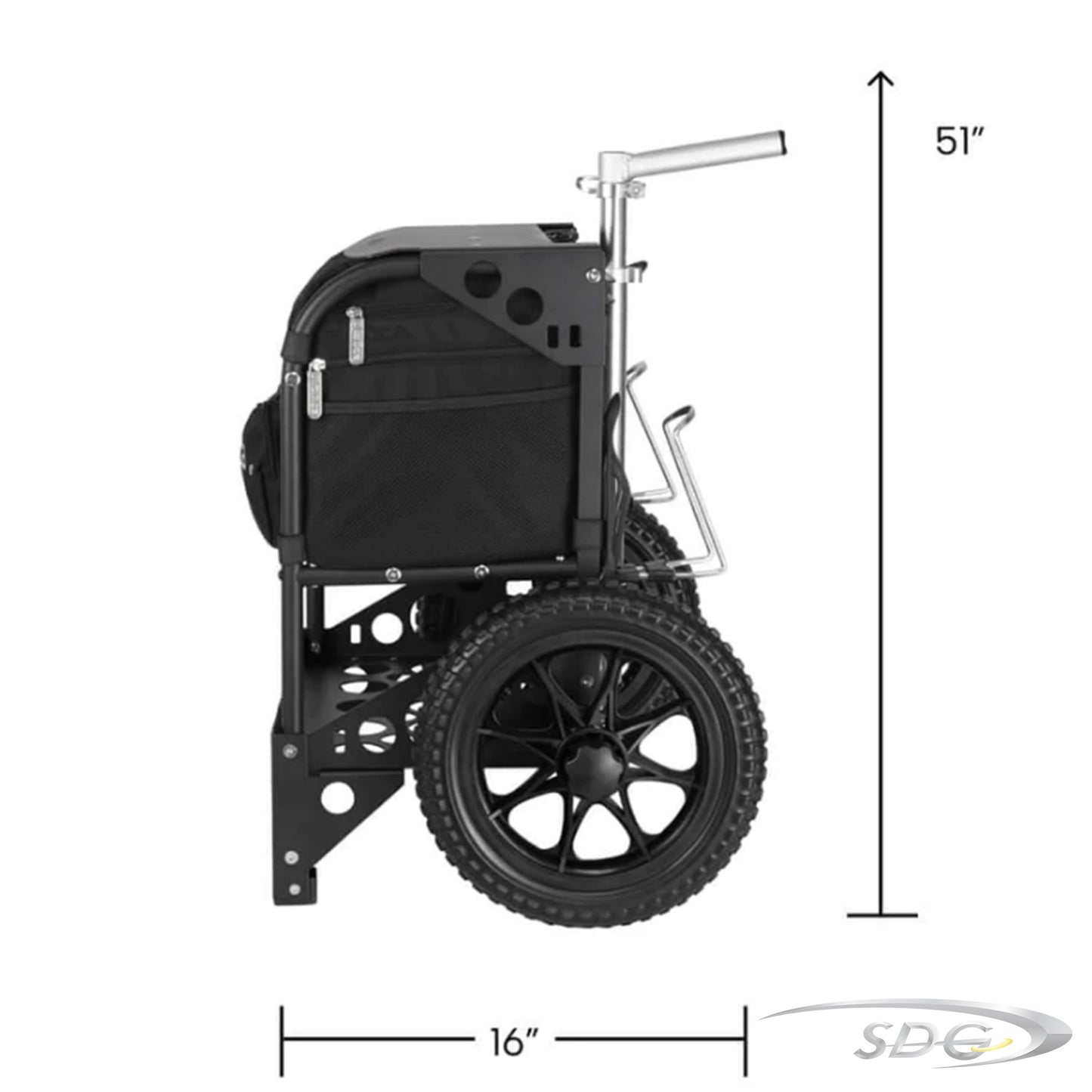 ZÜCA® Transit Disc Golf Cart