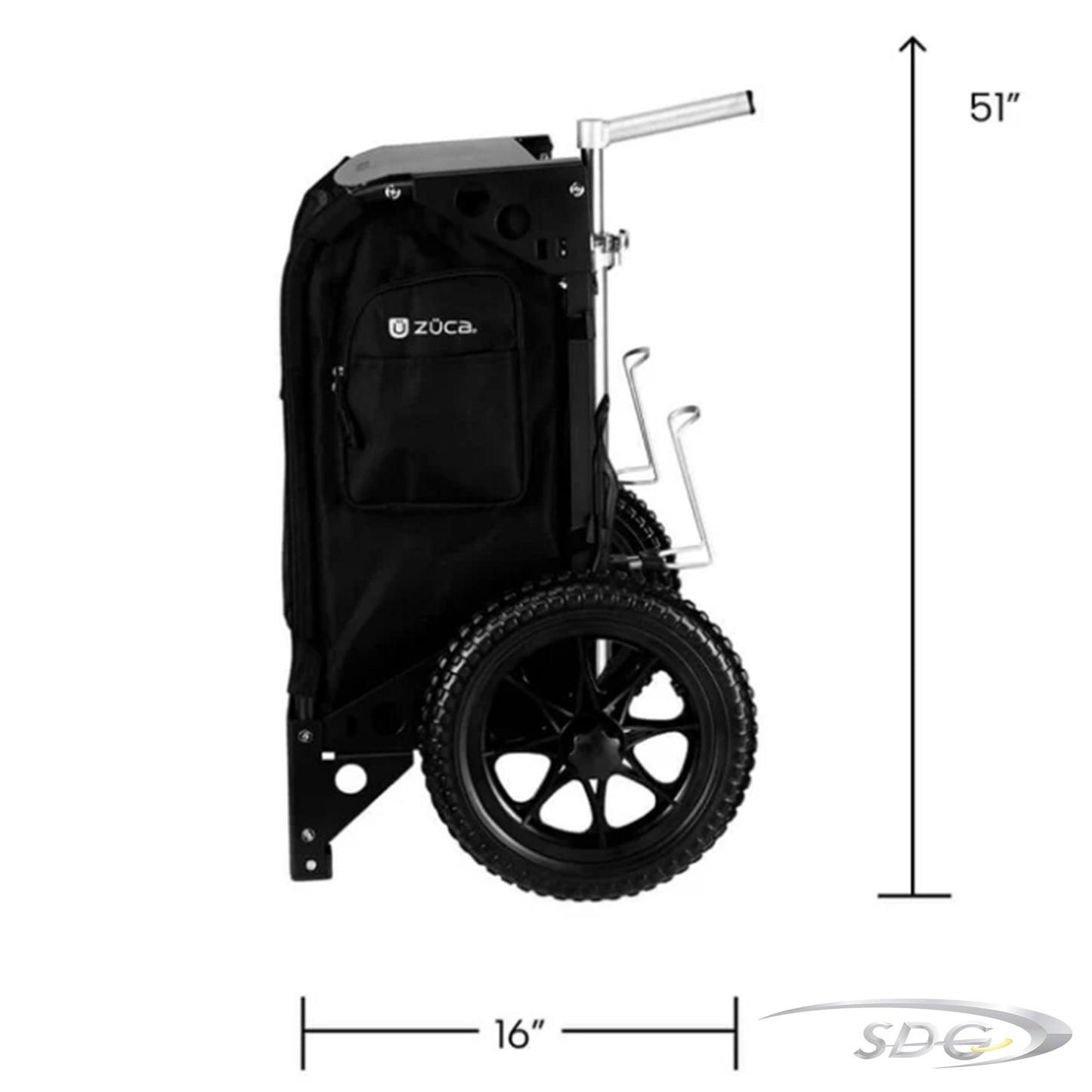 ZÜCA® Trekker Backpack LG Disc Golf Cart