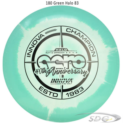 innova-halo-star-aero-40th-anniversary-le-disc-golf-putter 180 Green Halo 83 