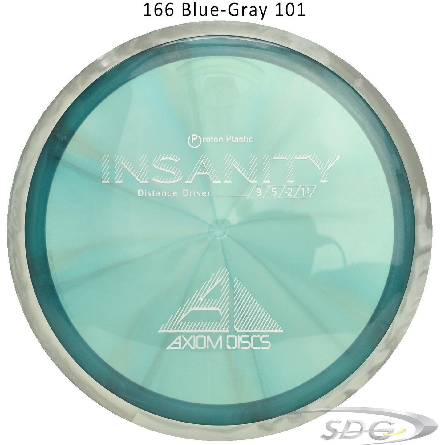 axiom-proton-insanity-disc-golf-distance-driver 166 Blue-Gray 101 