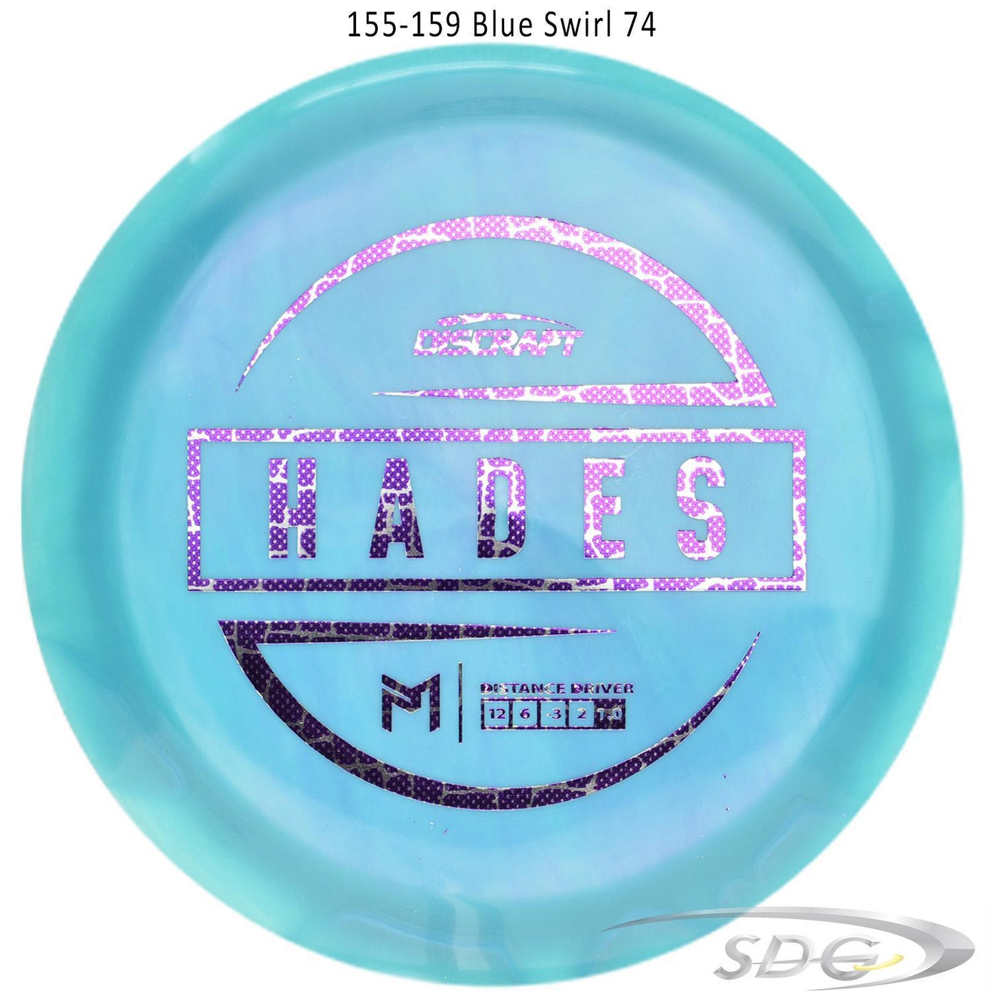 discraft-esp-hades-paul-mcbeth-signature-series-disc-golf-distance-driver-159-150-weights 155-159 Blue Swirl 74 