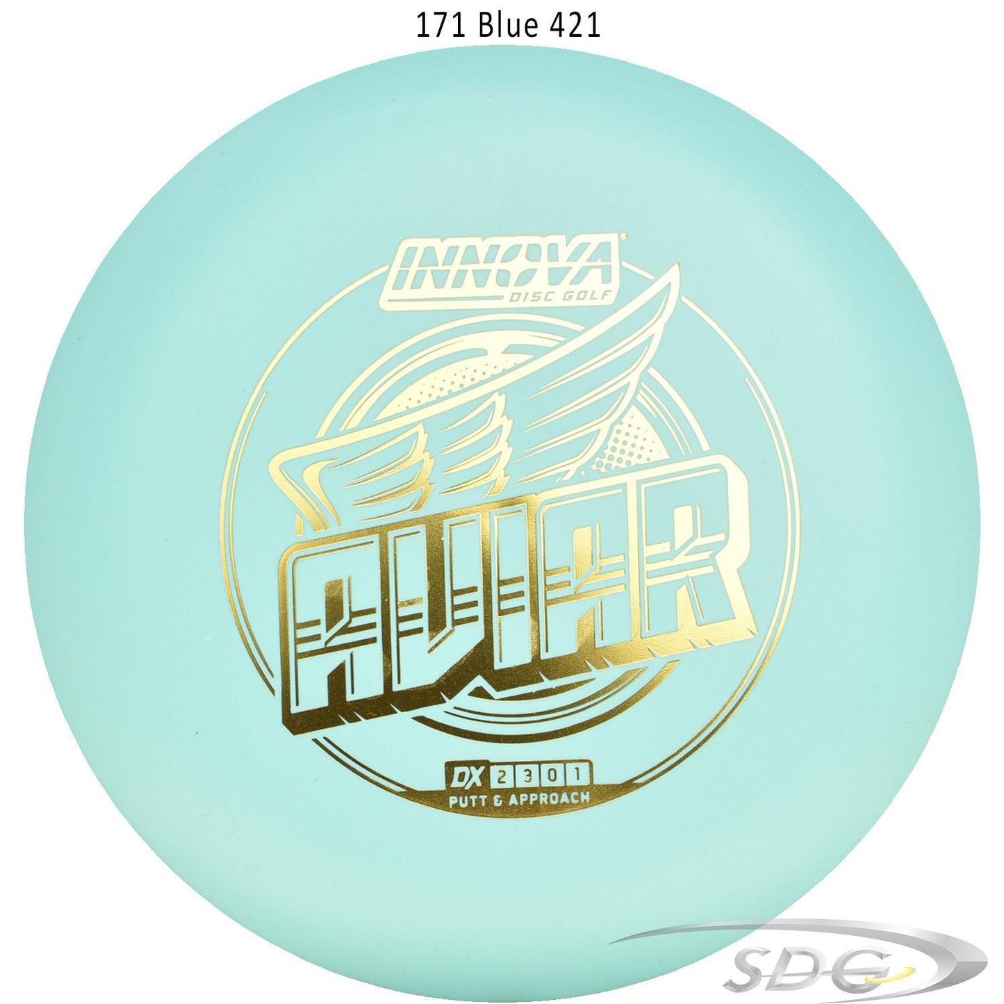 innova-dx-aviar-disc-golf-putter 171 Blue 421 