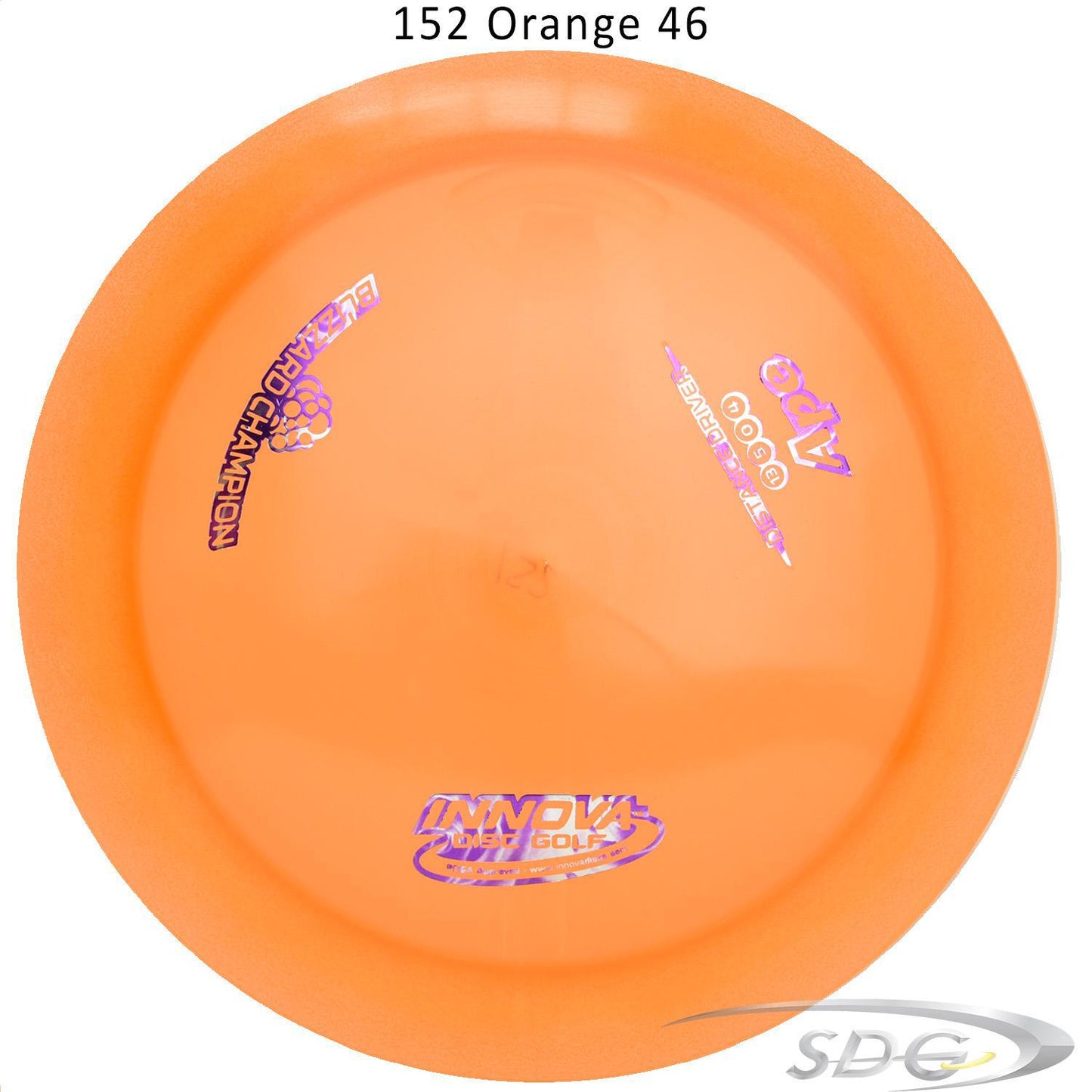 innova-blizzard-champion-ape-disc-golf-distance-driver 152 Orange 46 