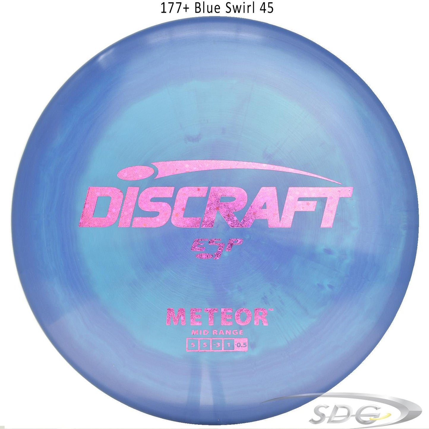 discraft-esp-meteor-disc-golf-mid-range 177+ Blue Swirl 45 