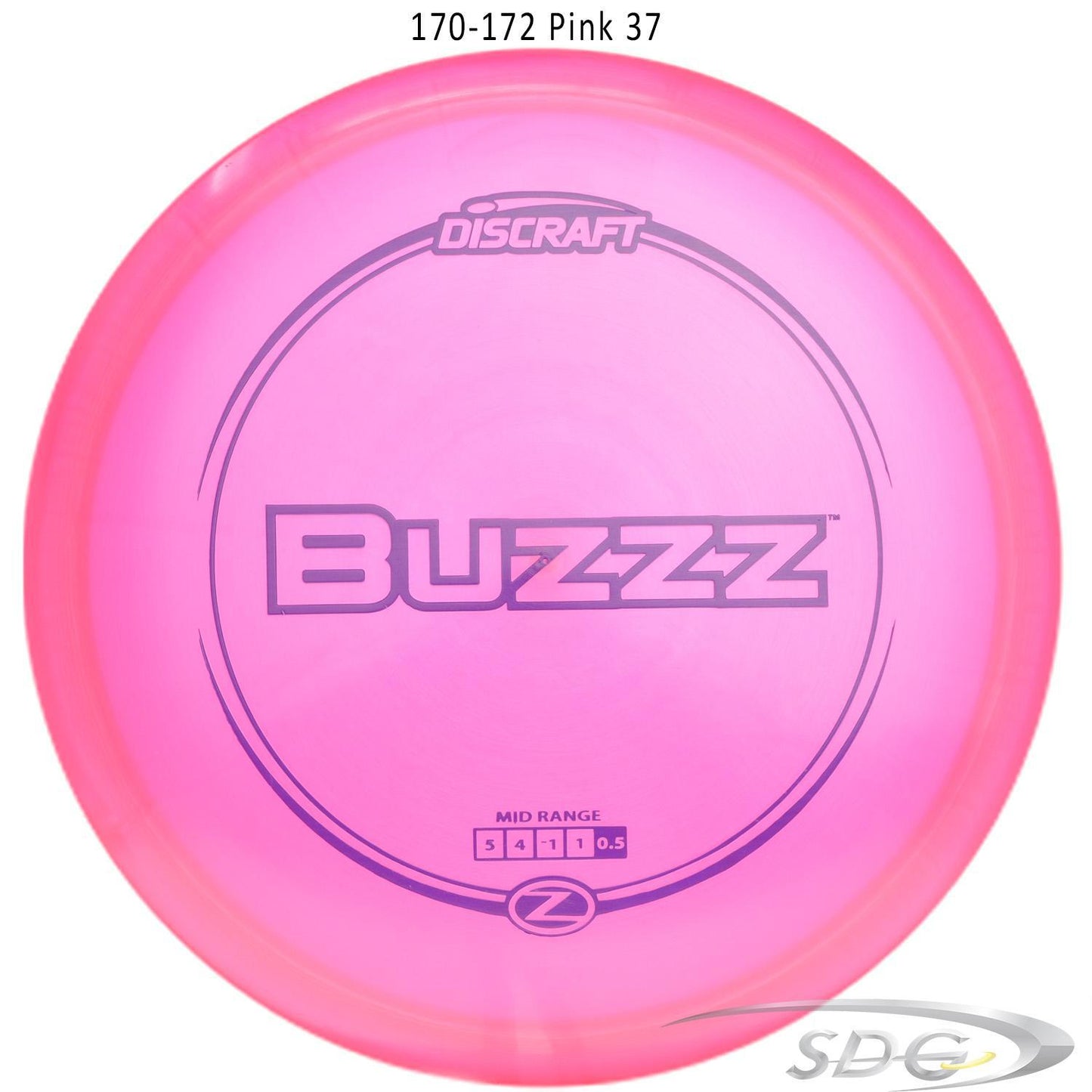 discraft-z-line-buzzz-disc-golf-mid-range 170-172 Pink 37