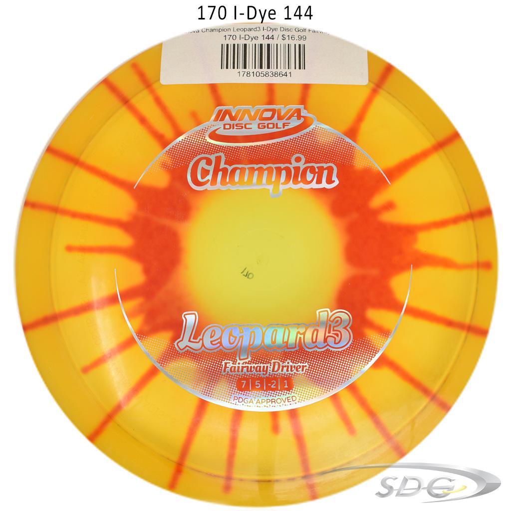 innova-champion-leopard3-i-dye-disc-golf-fairway-driver 170 I-Dye 144 