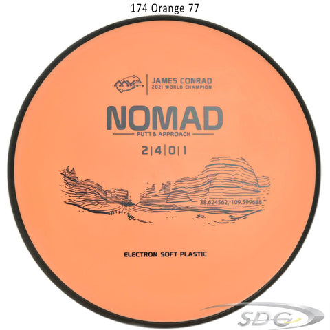 MVP Electron Nomad Soft James Conrad Edition Disc Golf Putter