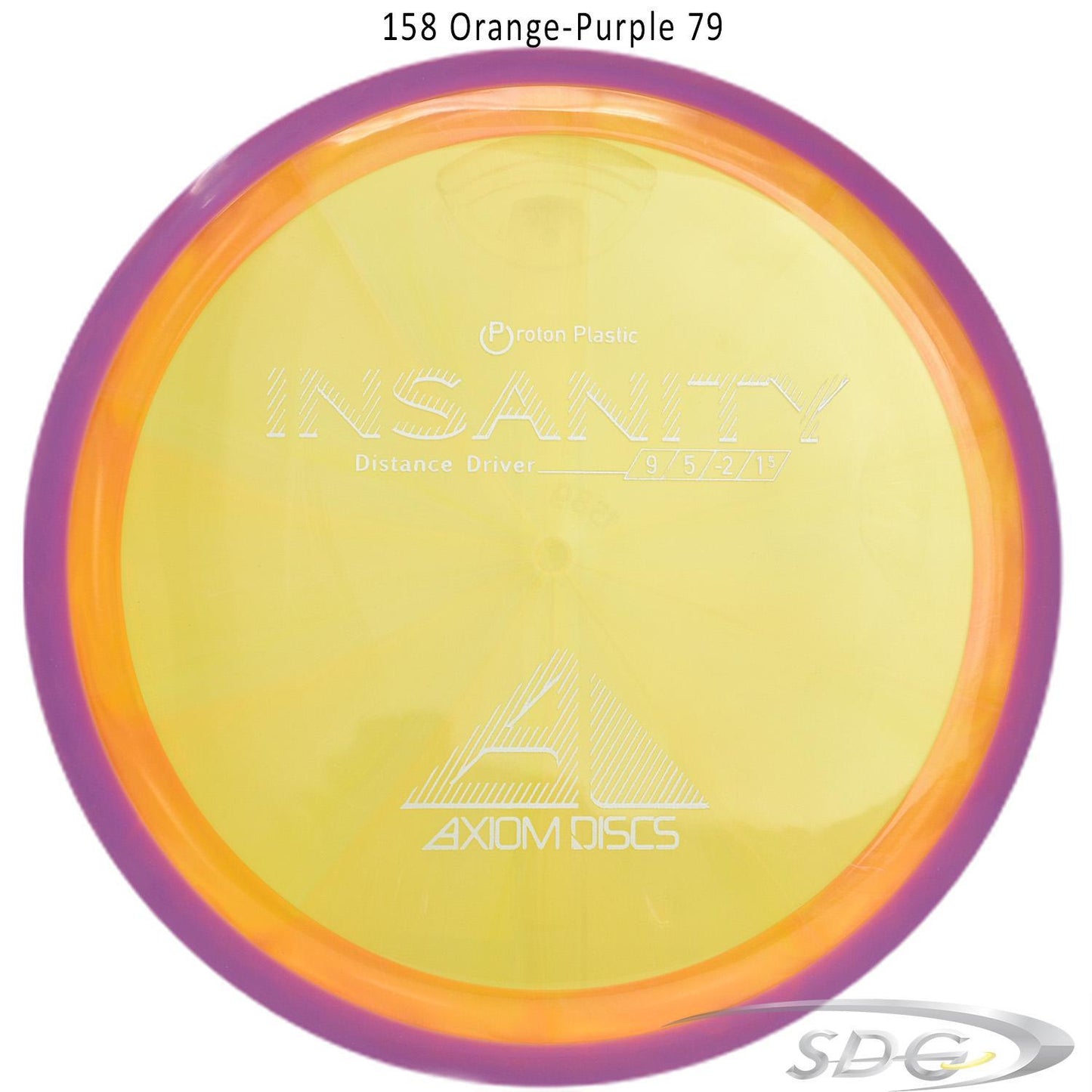 axiom-proton-insanity-disc-golf-distance-driver 158 Orange-Purple 79 