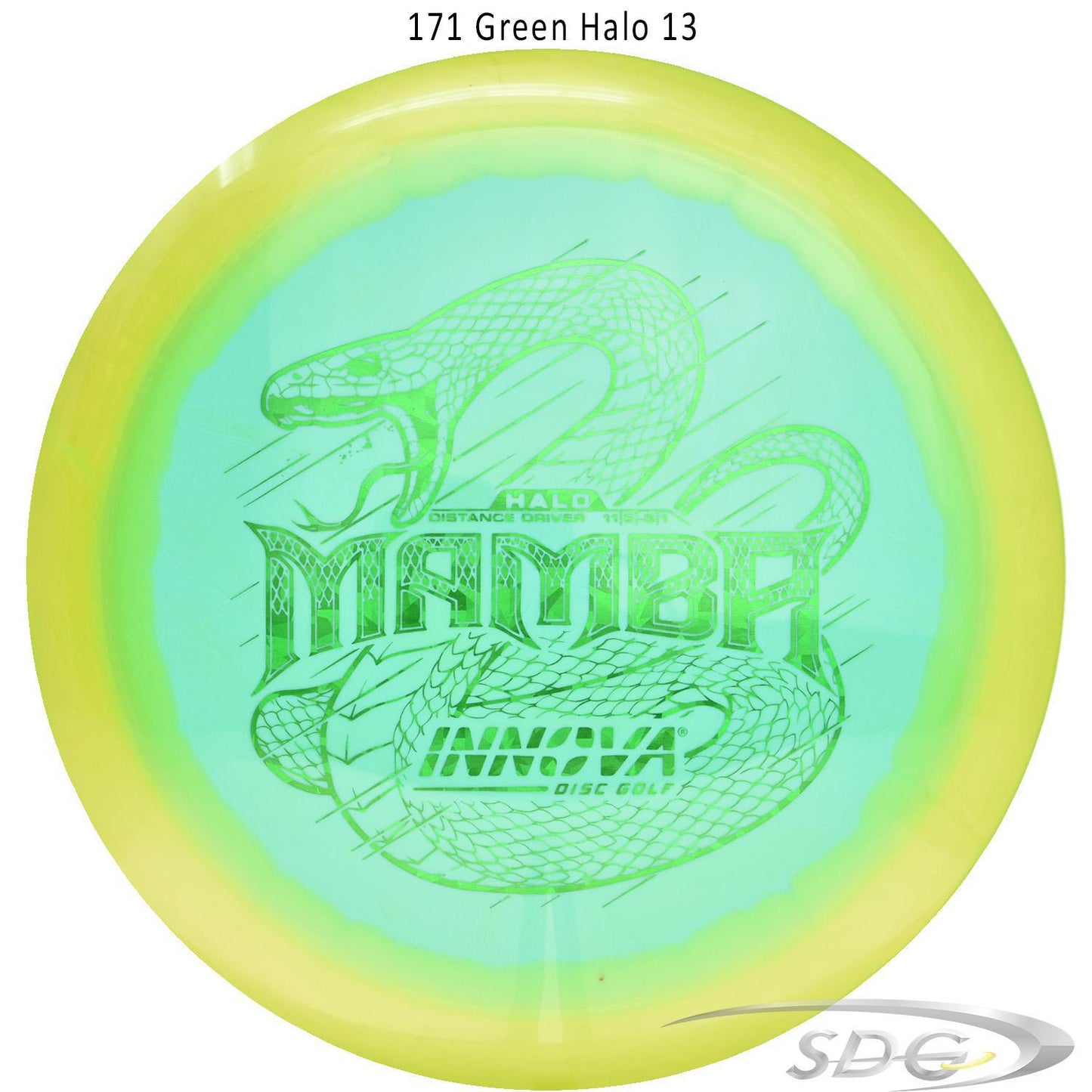 innova-halo-star-mamba-disc-golf-distance-driver 171 Green Halo 13 