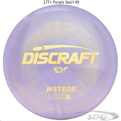 discraft-esp-meteor-disc-golf-mid-range 177+ Purple Swirl 49