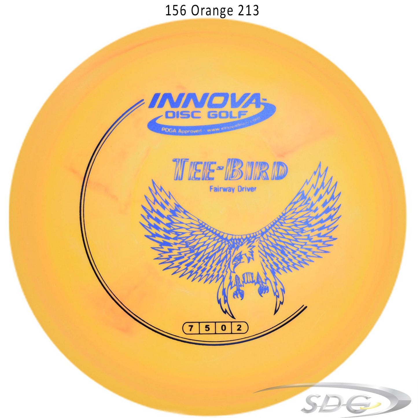innova-dx-teebird-disc-golf-fairway-driver 156 Orange 213 