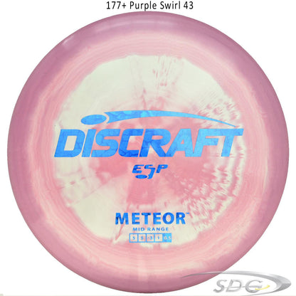 discraft-esp-meteor-disc-golf-mid-range 177+ Purple Swirl 43