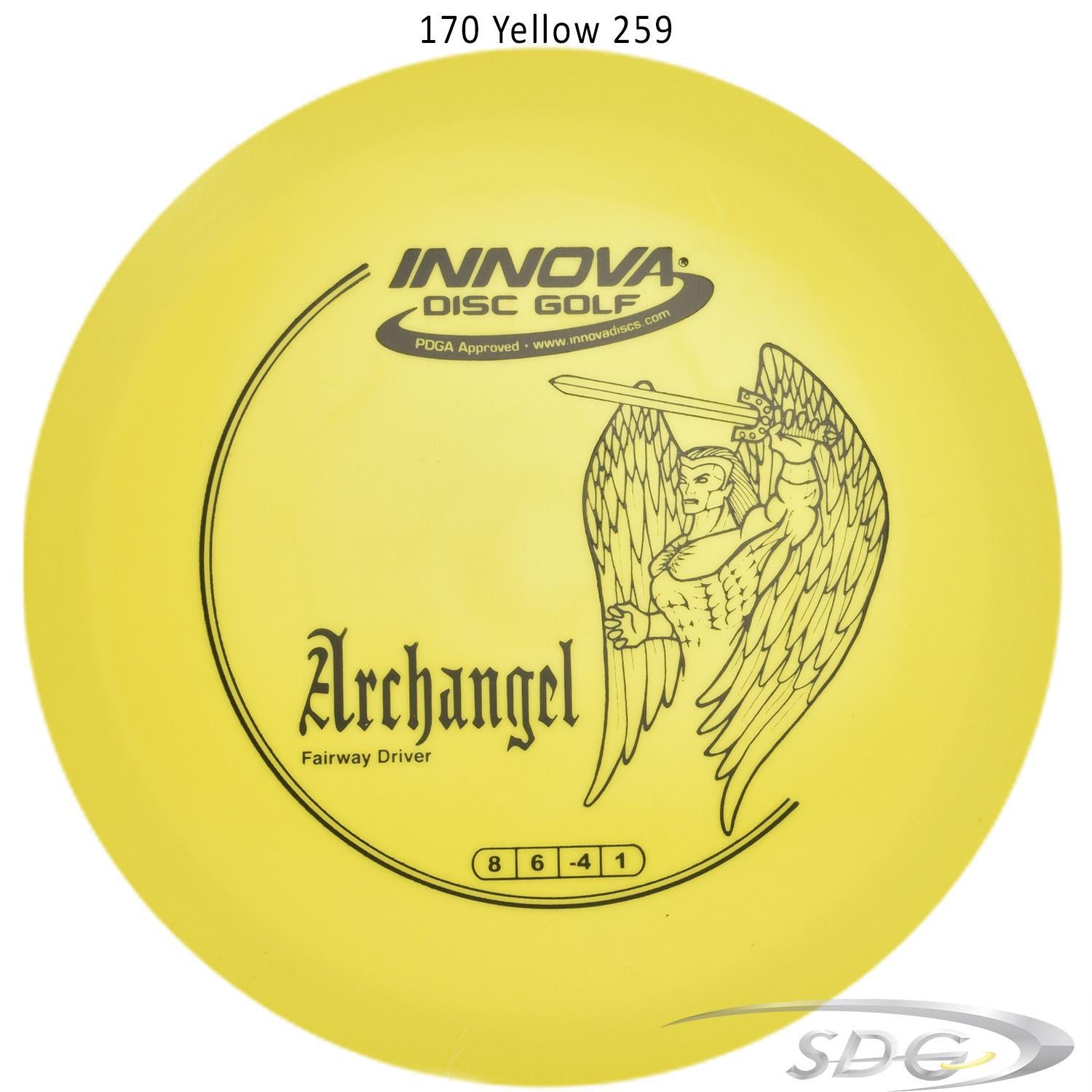 innova-dx-archangel-disc-golf-distance-driver 170 Yellow 259 