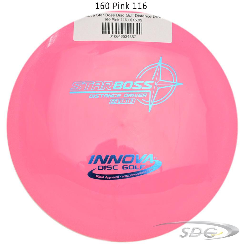innova-star-boss-disc-golf-distance-driver 160 Pink 116 