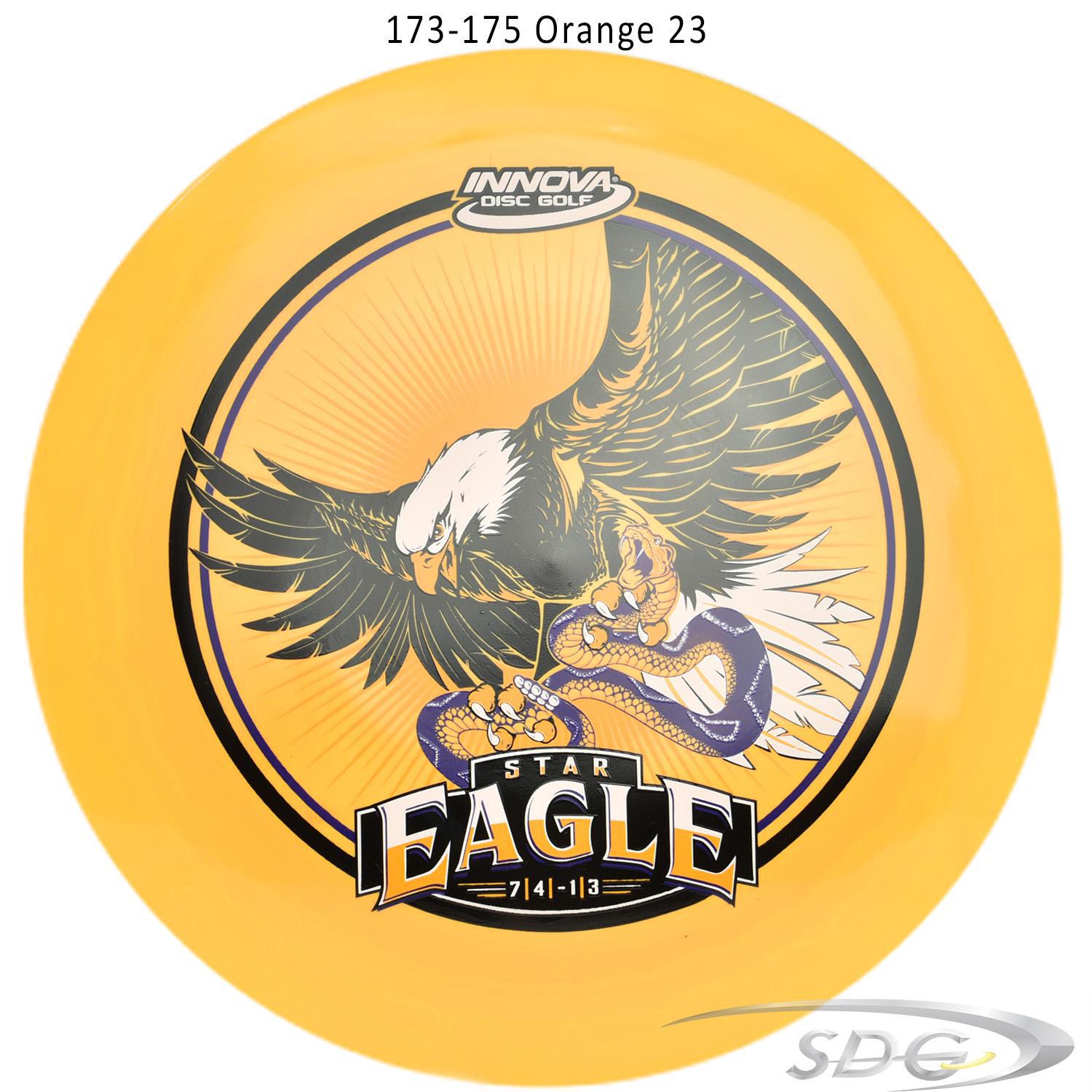 innova-star-eagle-disc-golf-fairway-driver 173-175 Orange 23 