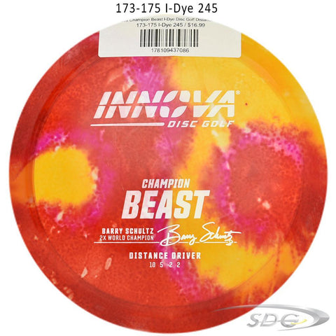 Innova Champion Beast I-Dye Disc Golf Distance Driver