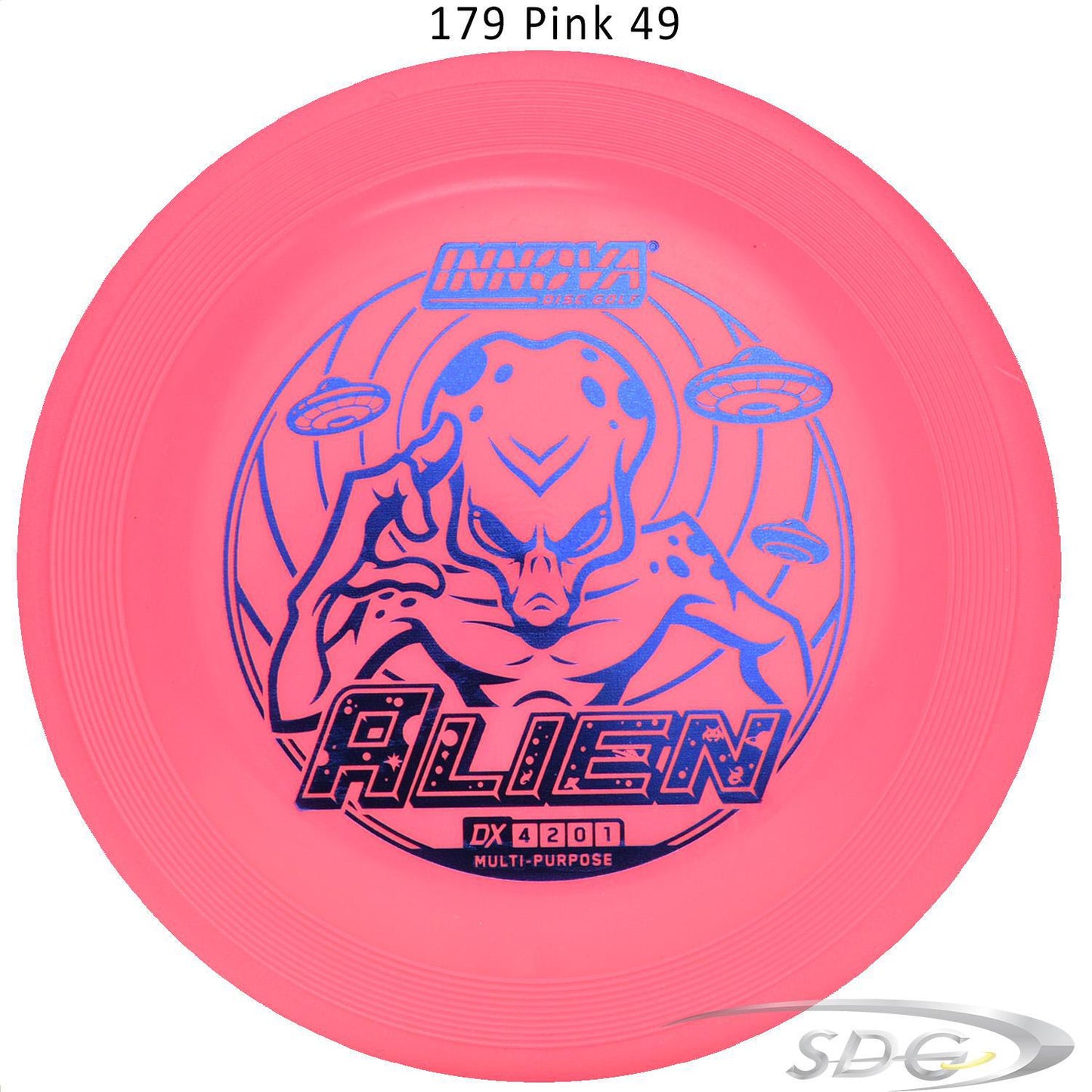 innova-dx-alien-disc-golf-mid-range 179 Pink 49 