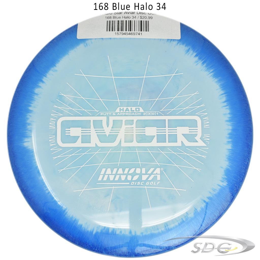 innova-halo-star-aviar-disc-golf-putter 168 Blue Halo 34 