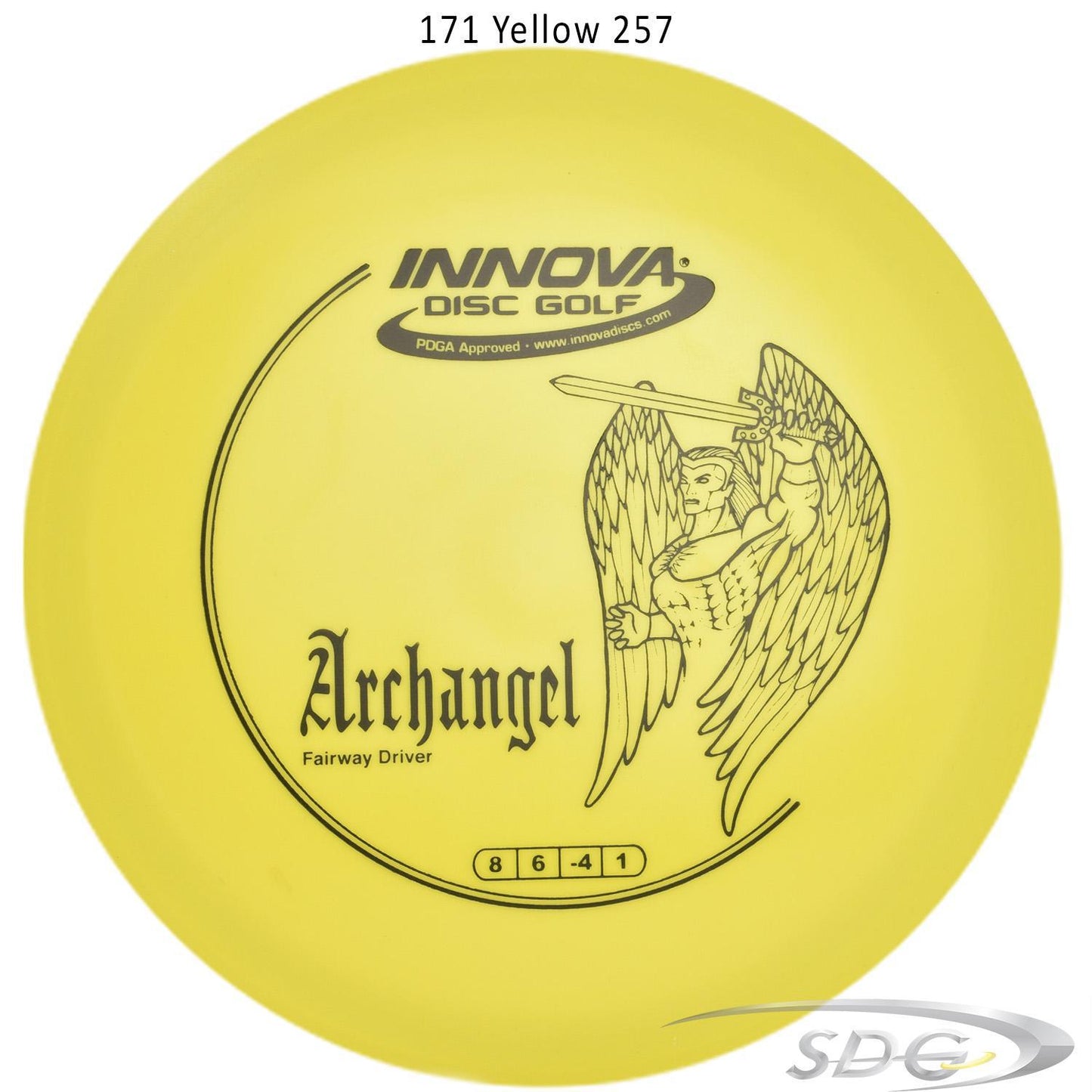 innova-dx-archangel-disc-golf-fairway-driver 171 Yellow 257 