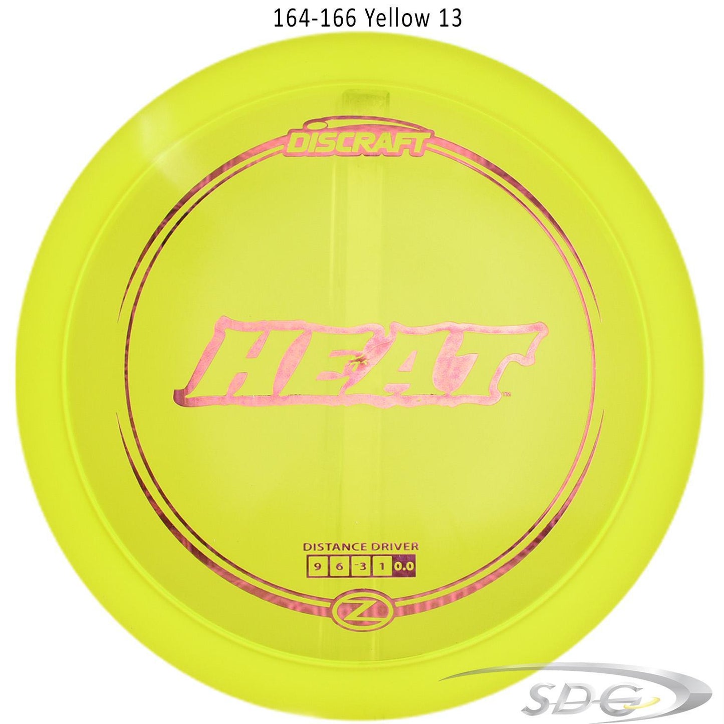 discraft-z-line-heat-disc-golf-distance-driver 164-166 Yellow 13