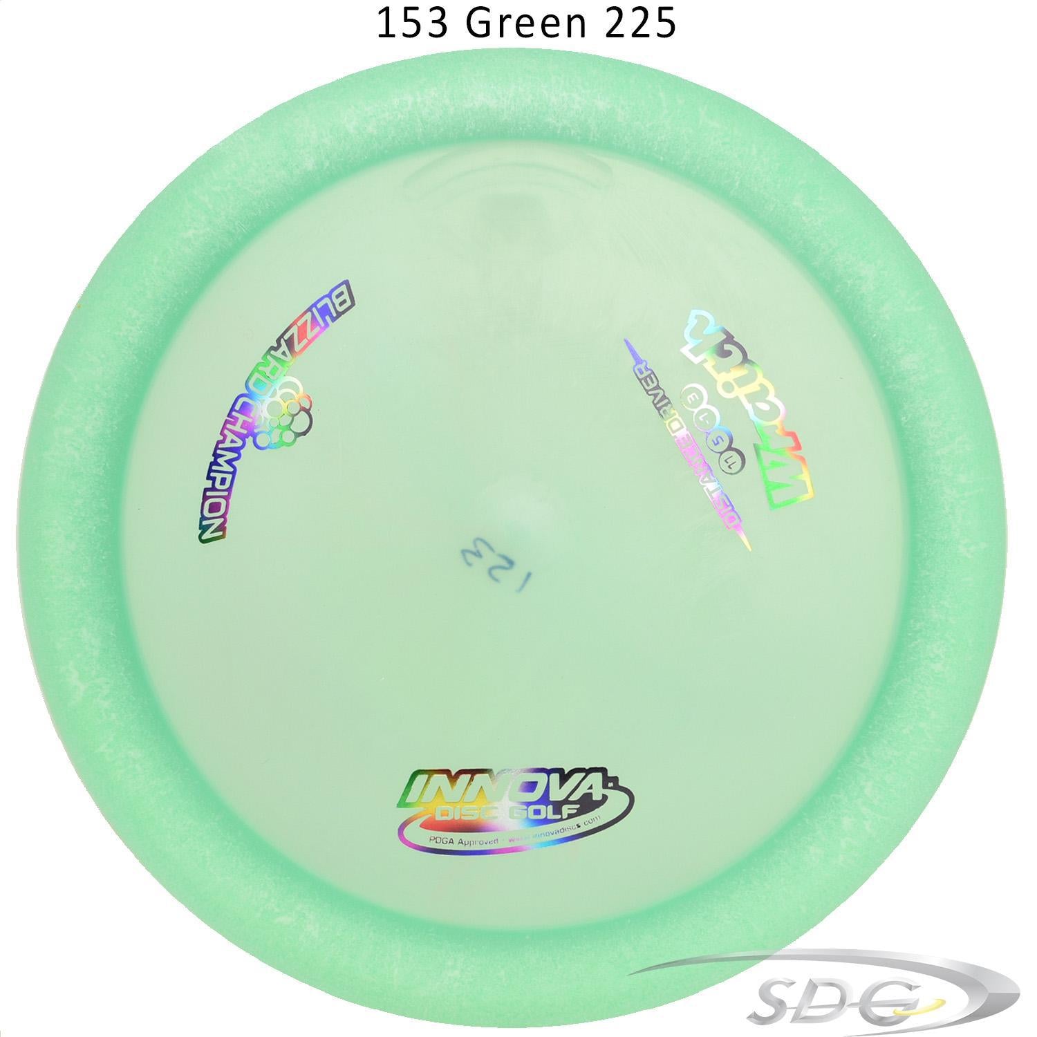 innova-blizzard-champion-wraith-disc-golf-distance-driver 153 Green 225