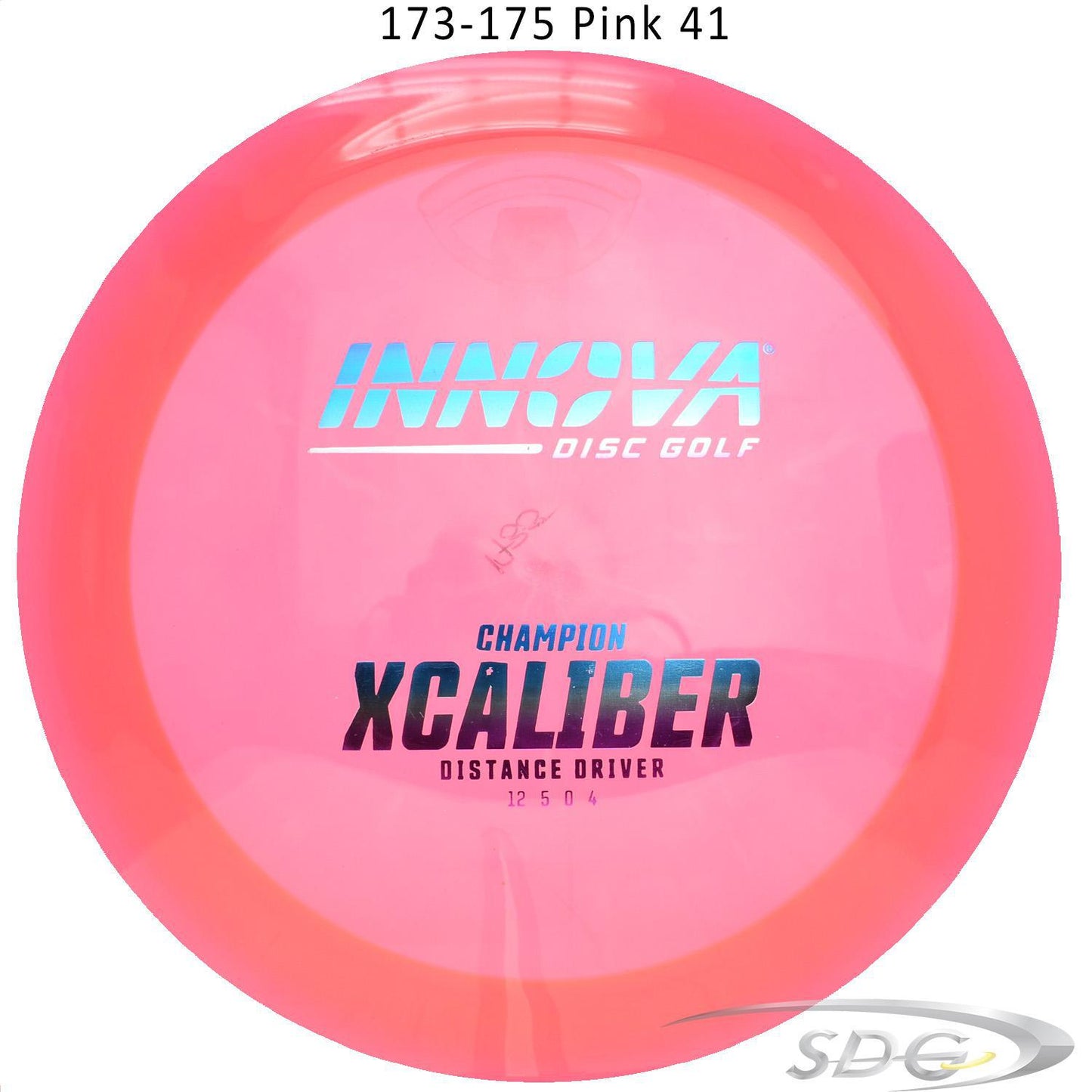 innova-champion-xcaliber-disc-golf-distance-driver 173-175 Pink  41 