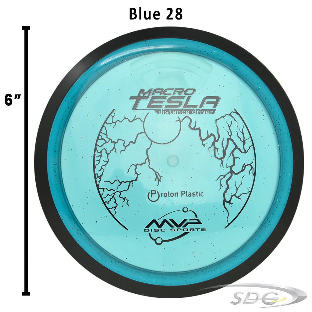 mvp-proton-tesla-macro-disc-golf-mini-marker Blue 28 